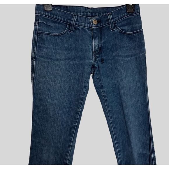 Ksubi Jeans Skinny Leg Blue Denim Womens Designer Zip Leg US Size 27 - Picture 6 of 7